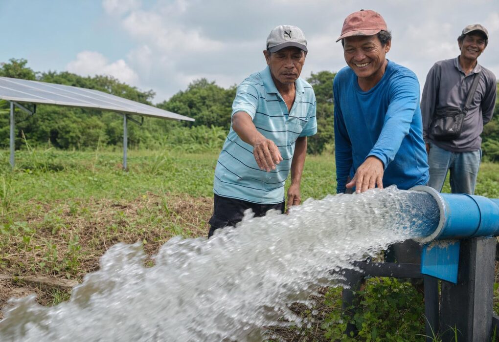 Floridablanca turns over solar-powered irrigation project to farmers