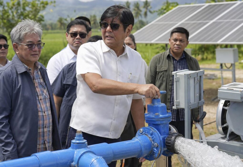 Marcos inaugurates P91-million solar irrigation system in Leyte